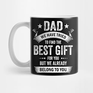 Dad Best Gift From Kids For Fathers Day Christmas Birthday Mug